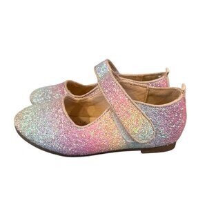 Dress Shoes Girls Toddler 8 Princess Shoes Mary Jane Rainbow ADAMUMU
